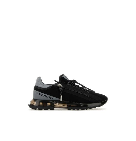 Black Spectre Side Zip Detail Sneakers