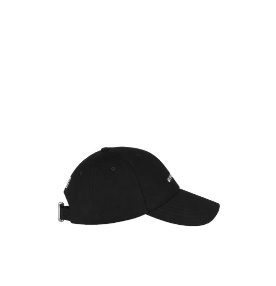 Black Givenchy Embroidered Logo Cap