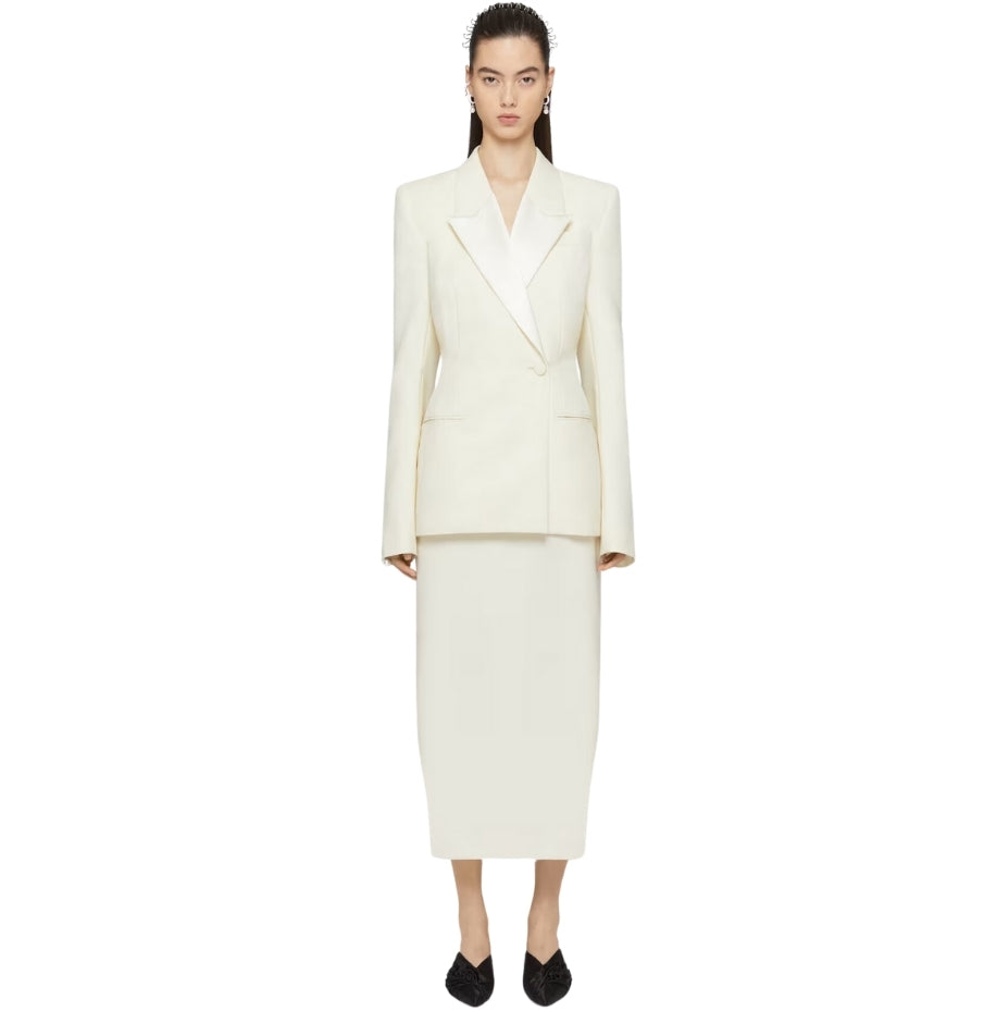 Ecru Givenchy Slim-Fit Jacket