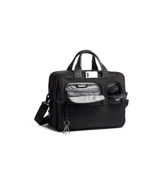 Black Alpha 3 Laptop Briefcase
