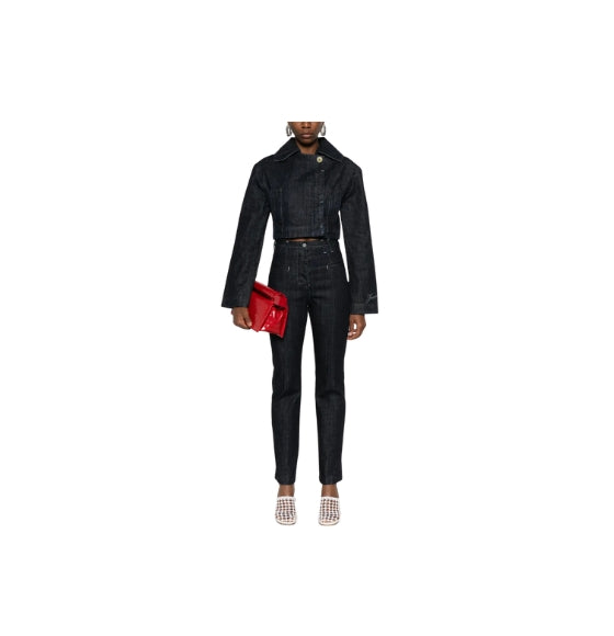 Dark Blue Le De-Nimes Norma Jeans