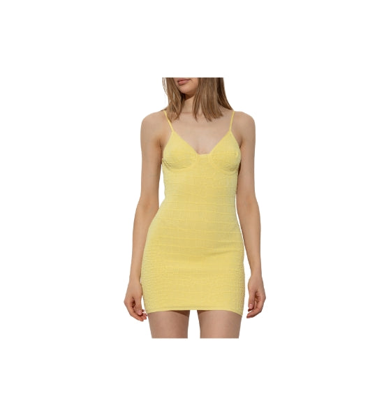 Yellow Scala Mini Dress