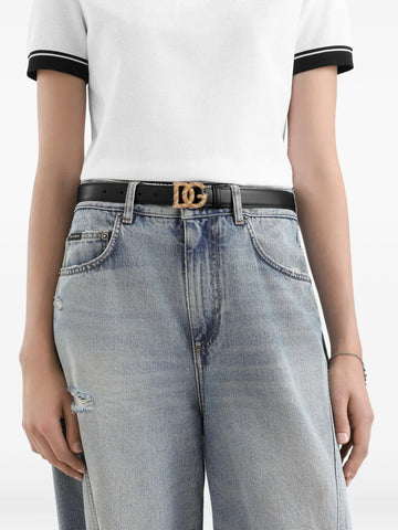 logo buckle belt