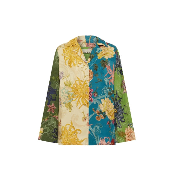 Multicolour Avery Spliced Shirt