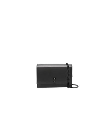 Black Skull Chain Small Crossbody Bag