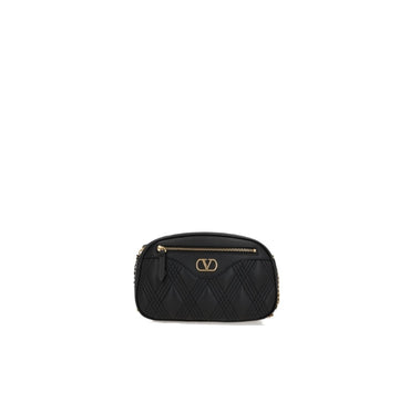 Black Quiltie 67 Medium Shoulder Bag