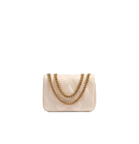 Ivory Small Quiltie 67 Chain Shoulder Bag
