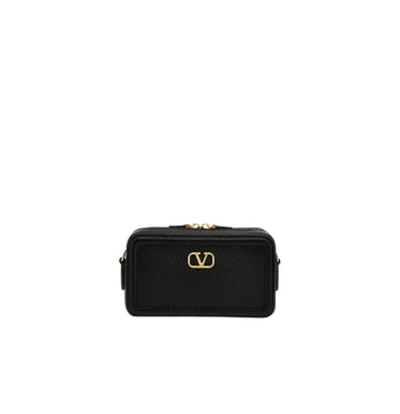 Black Mini Alltime Calfskin Crossbody Bag