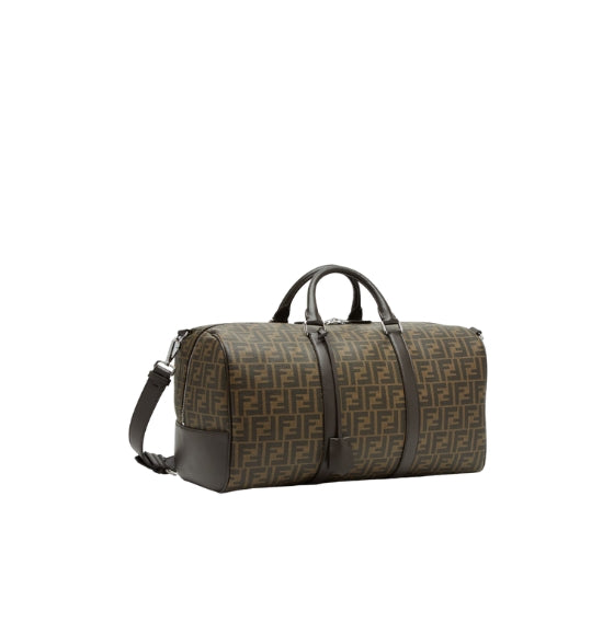Brown Medium FF Duffle Bag