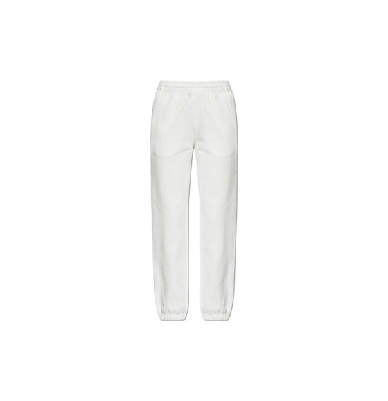 White Cotton Joggers