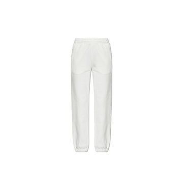 White Cotton Joggers