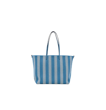Blue Roll Large FF Motif Reversible Shopper Bag