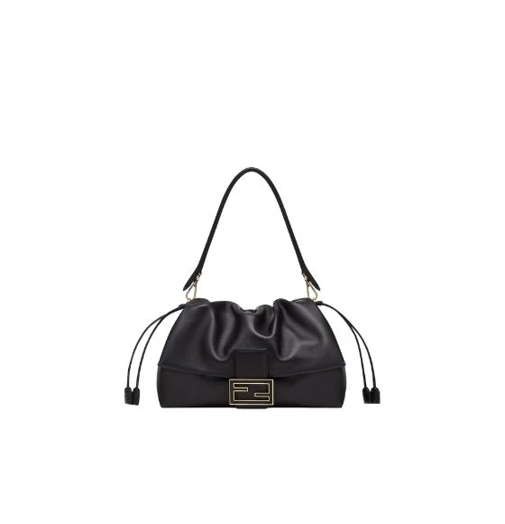 Black Mamma Baguette Large Shoulder Bag