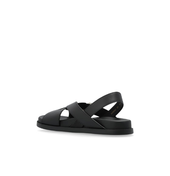 Black Fendi Feel Chunky Sandals