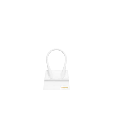 White Le Chiquito Medium Leather Bag