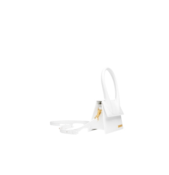 White Le Chiquito Medium Leather Bag