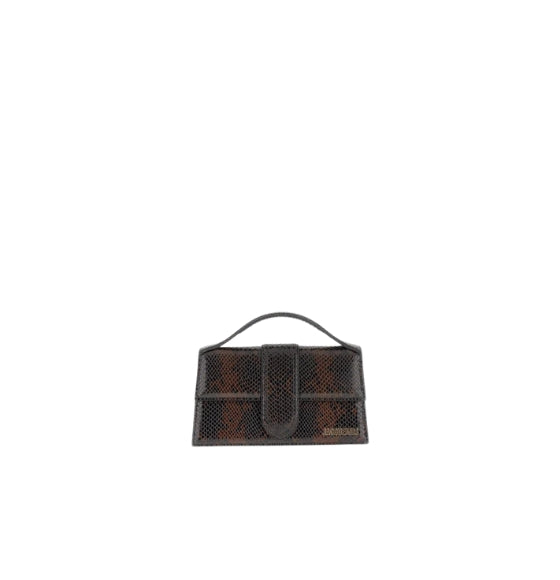 Dark Brown Bambino Large Leather Handbag