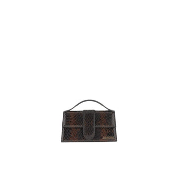 Dark Brown Bambino Large Leather Handbag