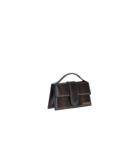 Dark Brown Bambino Large Leather Handbag