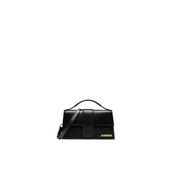 Black Bambino Large Leather Handbag