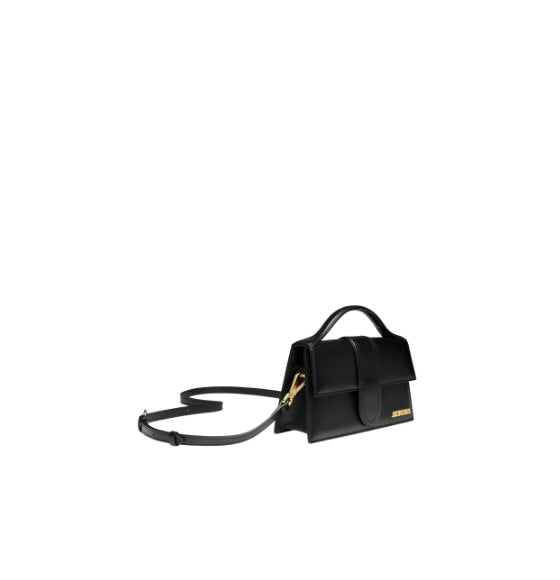 Black Bambino Large Leather Handbag
