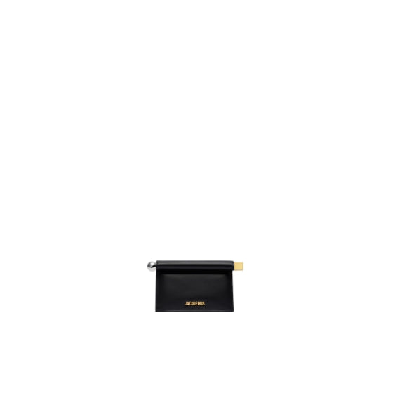Black Carré Mini Take-Out Clutch
