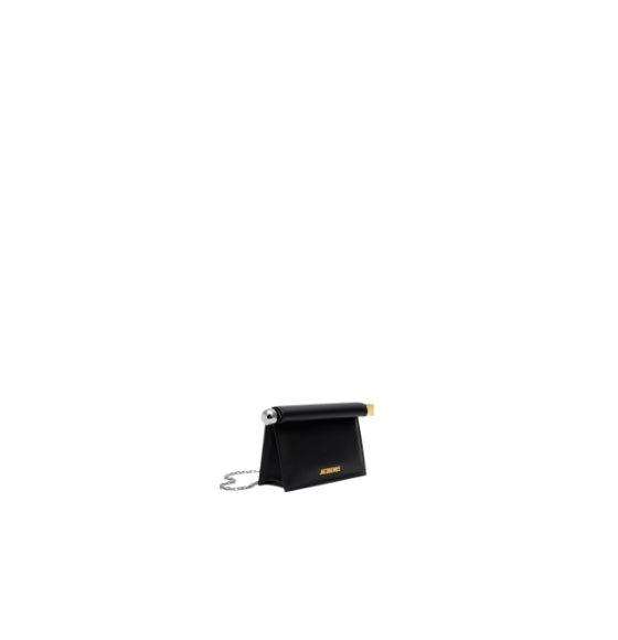 Black Carré Mini Take-Out Clutch