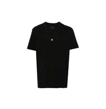Black 4G Logo Detail Slim Fit T-Shirt