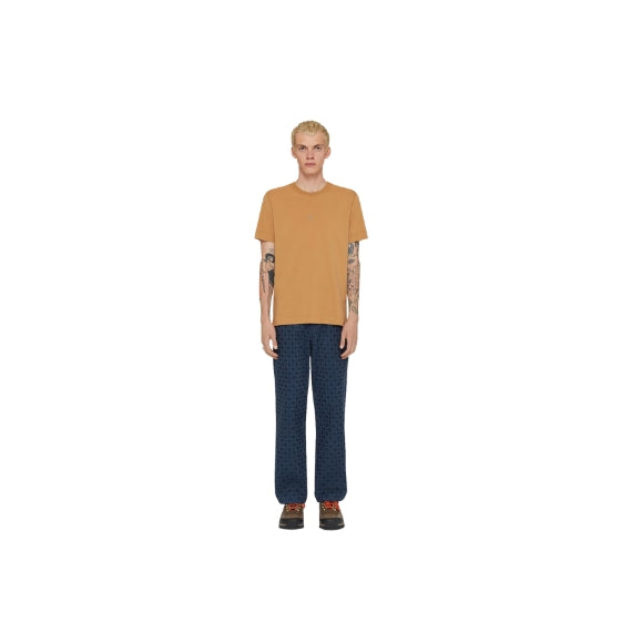 Beige 4G Logo Detail Slim Fit T-Shirt
