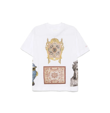 White Hubert Objects Maxi Print T-Shirt