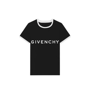 Black Archetype Logo Slim Fit T-Shirt