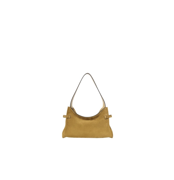 Chloe Beige Suede Charms Hobo Bag