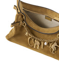 Chloe Beige Suede Charms Hobo Bag