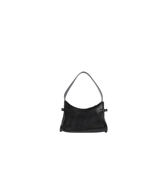 Chloe Black Leather Charms Hobo Bag