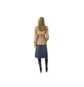 Chloe Brown Cotton Gabardine Short Trench Coat
