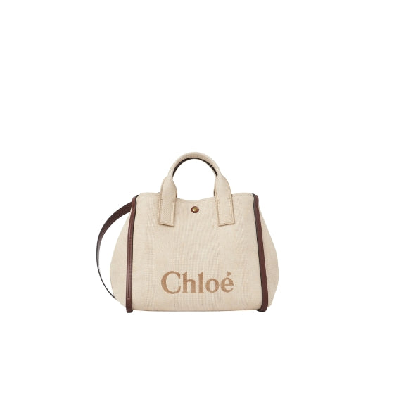 Chloe Tan Medium Chloe Carry Tote Bag