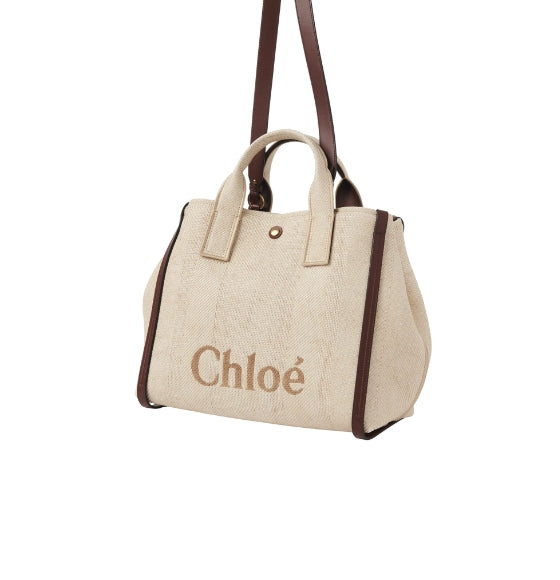 Chloe Tan Medium Chloe Carry Tote Bag