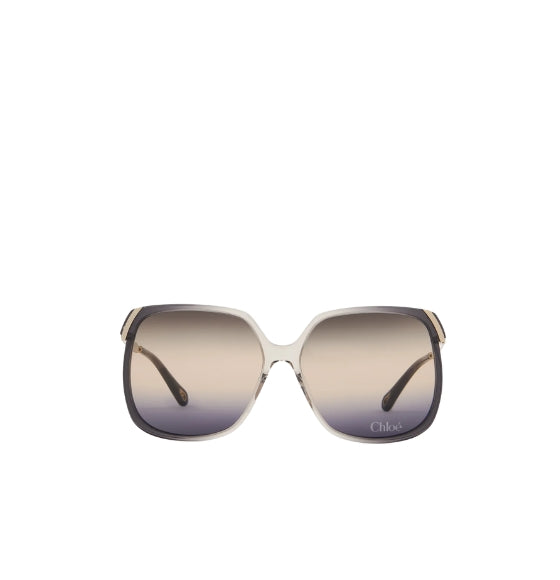 Gradient Dark Grey Bold Aly Sunglasses