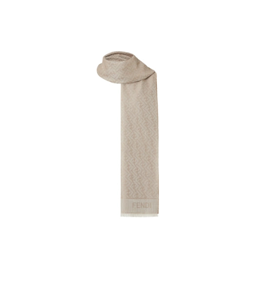 Grey Stole Wool Scarf