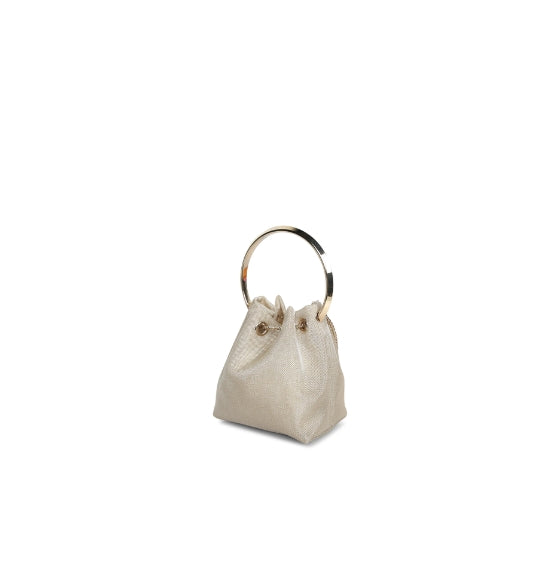 Gold Bon Bon Metallic Mesh Mini Bag