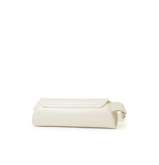 White Small Cannolo Shoulder Bag