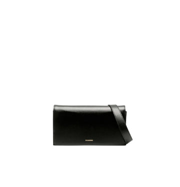 Black All-Day Buckle Shoulder Bag