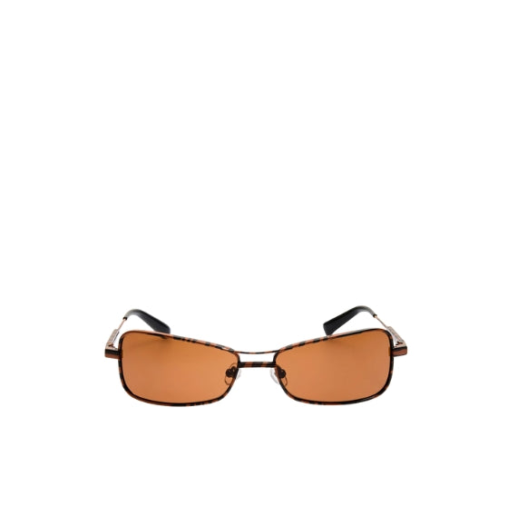 Brown Zebra Statzione Sunglasses