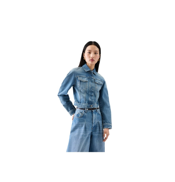 Blue Ovalo de-Nîmes Denim Jacket