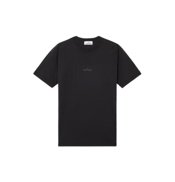 Black Compass Print Crew Neck T-Shirt