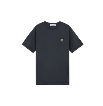 Dark Blue Compass Patch Crew Neck T-Shirt