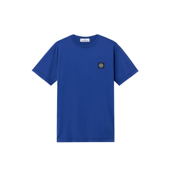 Bright Blue Compass Patch Crew Neck T-Shirt