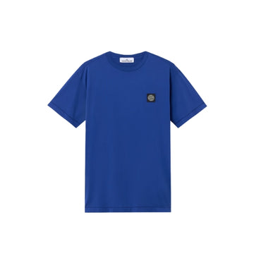 Bright Blue Compass Patch Crew Neck T-Shirt