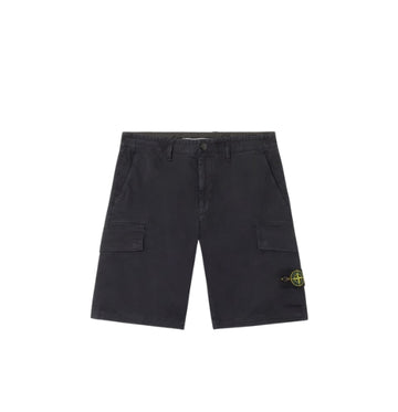 Dark Blue Cargo Bermuda Shorts