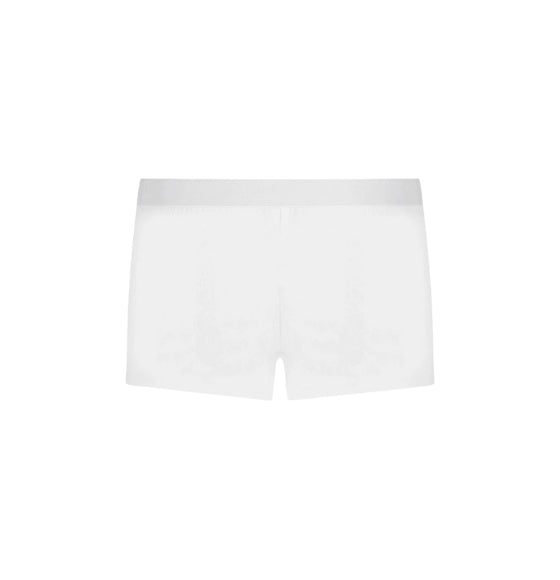 White D&G Italian Crest Logo Waistband Boxers